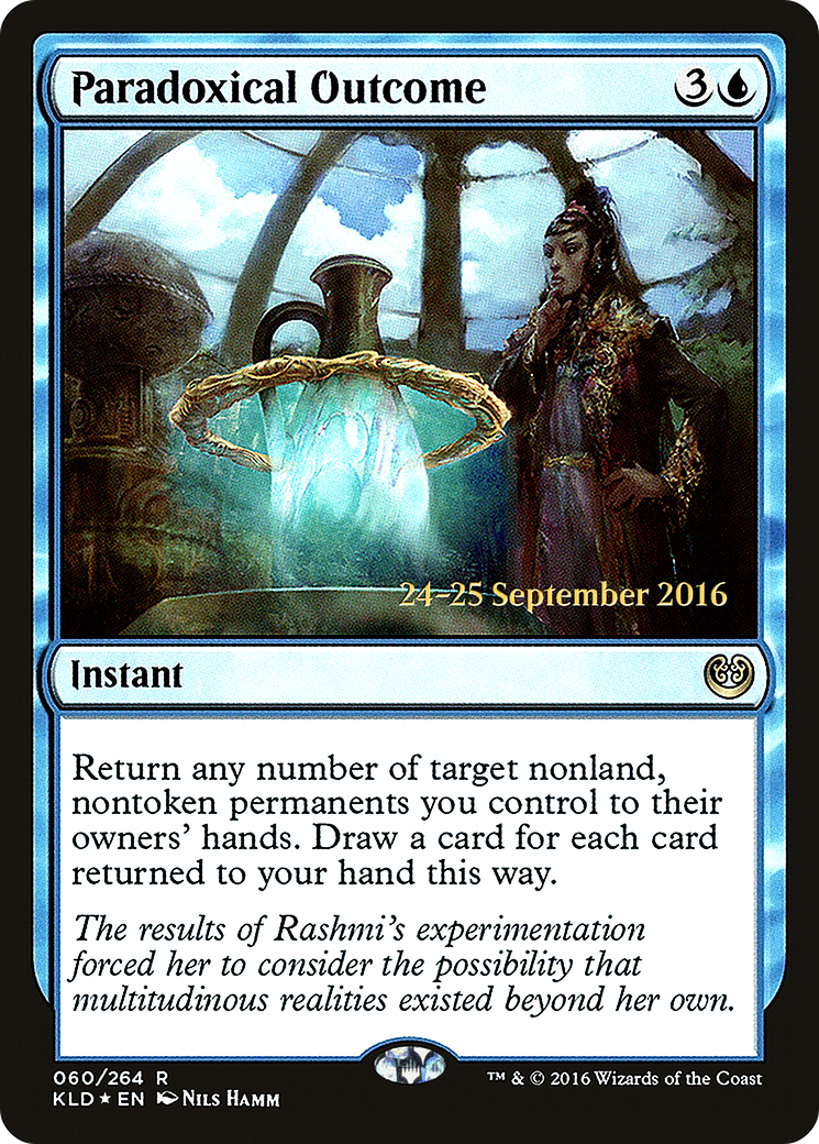 {R} Paradoxical Outcome [Kaladesh Prerelease Promos][PR KLD 060]