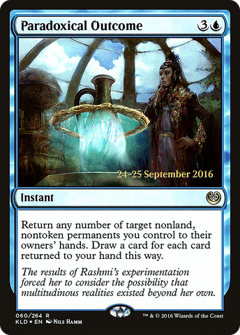 {R} Paradoxical Outcome [Kaladesh Prerelease Promos][PR KLD 060]