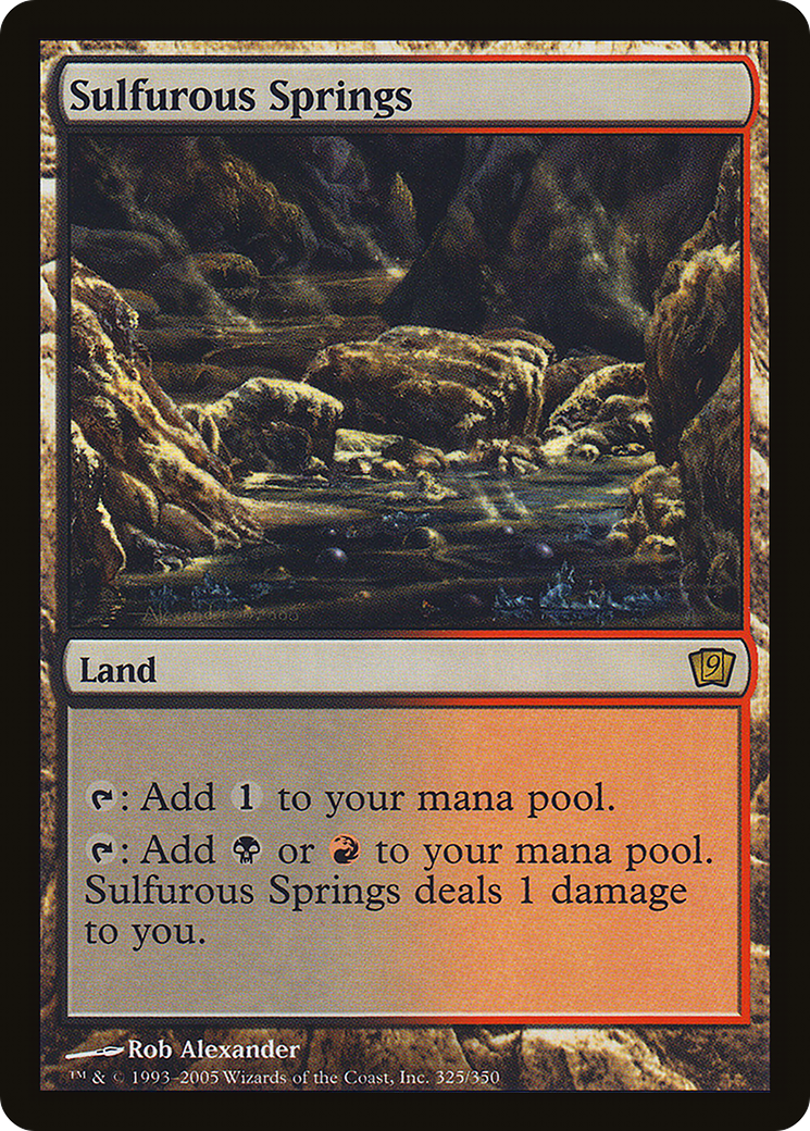 {R} Sulfurous Springs [Ninth Edition][9ED 325]