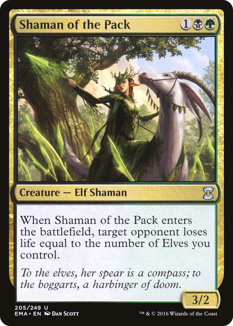 {C} Shaman of the Pack [Eternal Masters][EMA 205]