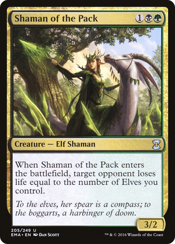 {C} Shaman of the Pack [Eternal Masters][EMA 205]