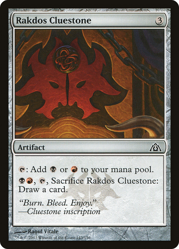 {C} Rakdos Cluestone [Dragon's Maze][DGM 143]