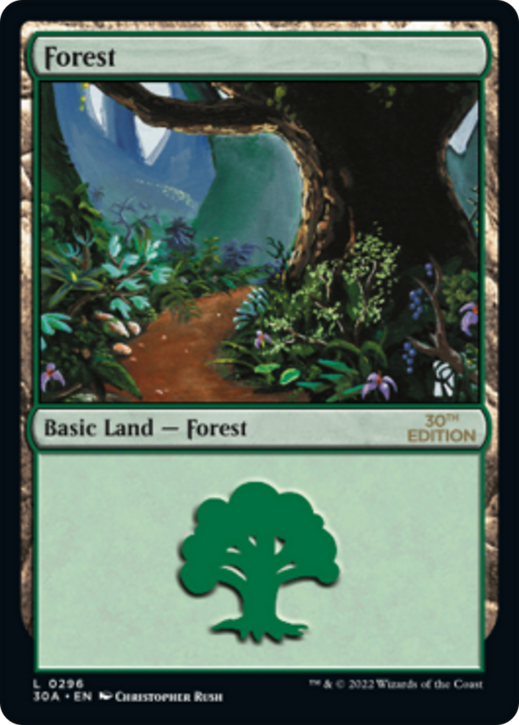 {B} Forest (296) [30th Anniversary Edition][30A 296]