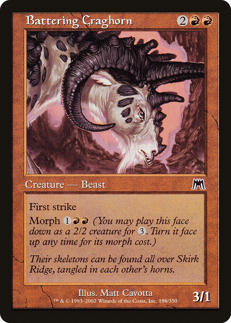 {C} Battering Craghorn [Onslaught][ONS 188]