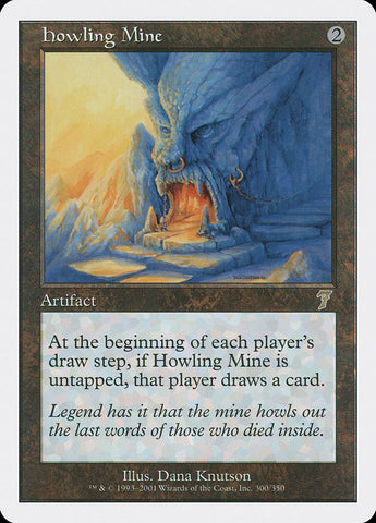 {R} Howling Mine [Seventh Edition][7ED 300]