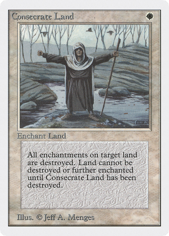 {C} Consecrate Land [Unlimited Edition][2ED 015]