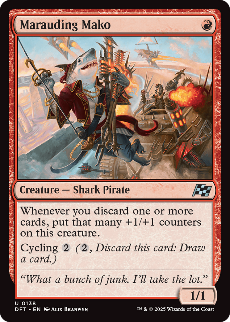 {@C} Marauding Mako [Aetherdrift][DFT 138]