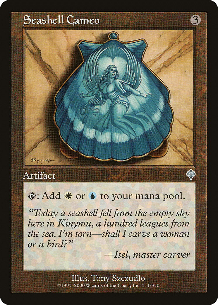 {C} Seashell Cameo [Invasion][INV 311]