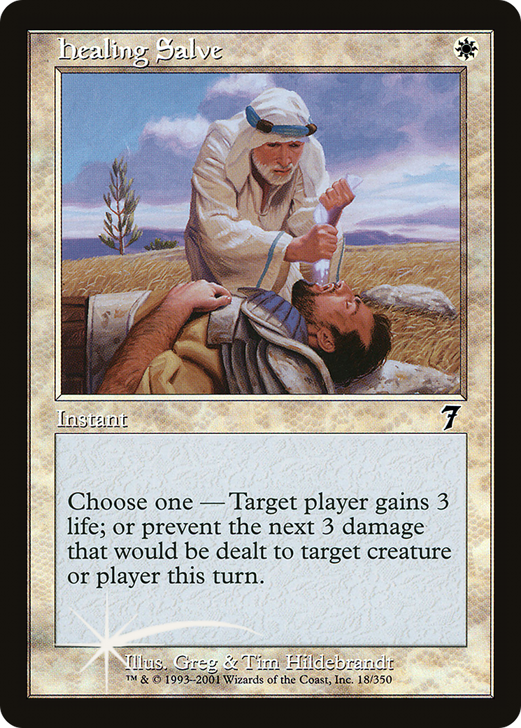 {C} Healing Salve [Seventh Edition][7ED 018]