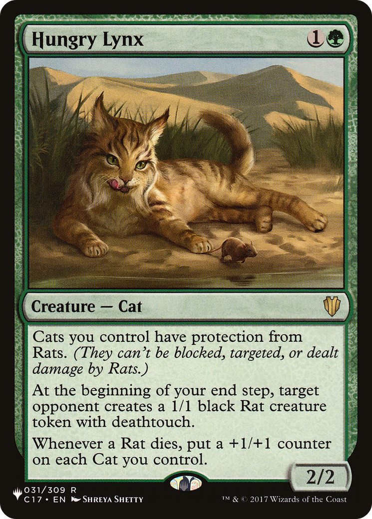 Hungry Lynx [LIST 031/309]