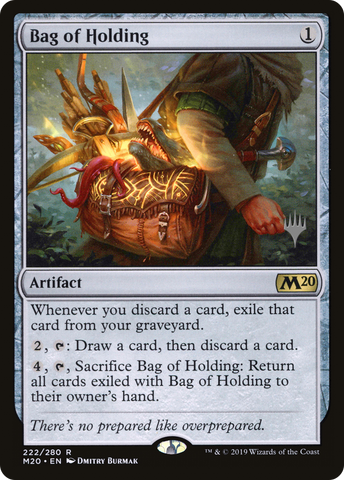 {R} Bag of Holding (Promo Pack) [Core Set 2020 Promos][PP M20 222]