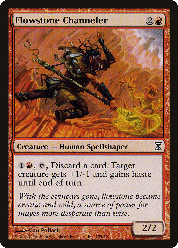 {C} Flowstone Channeler [Time Spiral][TSP 155]
