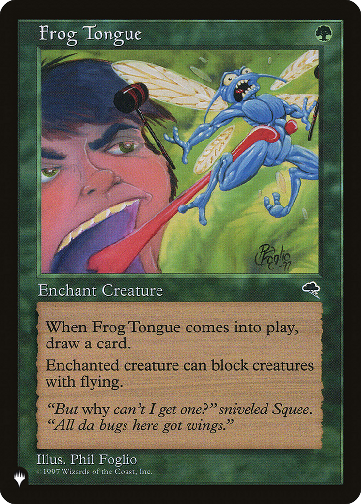Frog Tongue [LIST ]