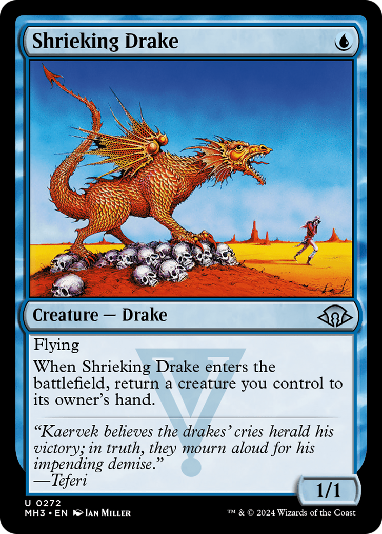 {C} Shrieking Drake [Modern Horizons 3][MH3 272]