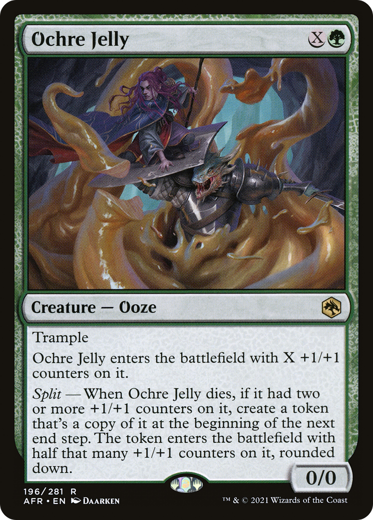 {R} Ochre Jelly [Dungeons & Dragons: Adventures in the Forgotten Realms][AFR 196]