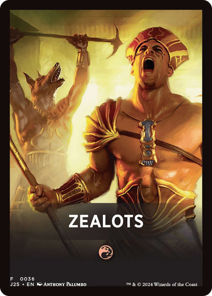 {C} Zealots Theme Card [Foundations Jumpstart Front Cards][FC TJ25 036]