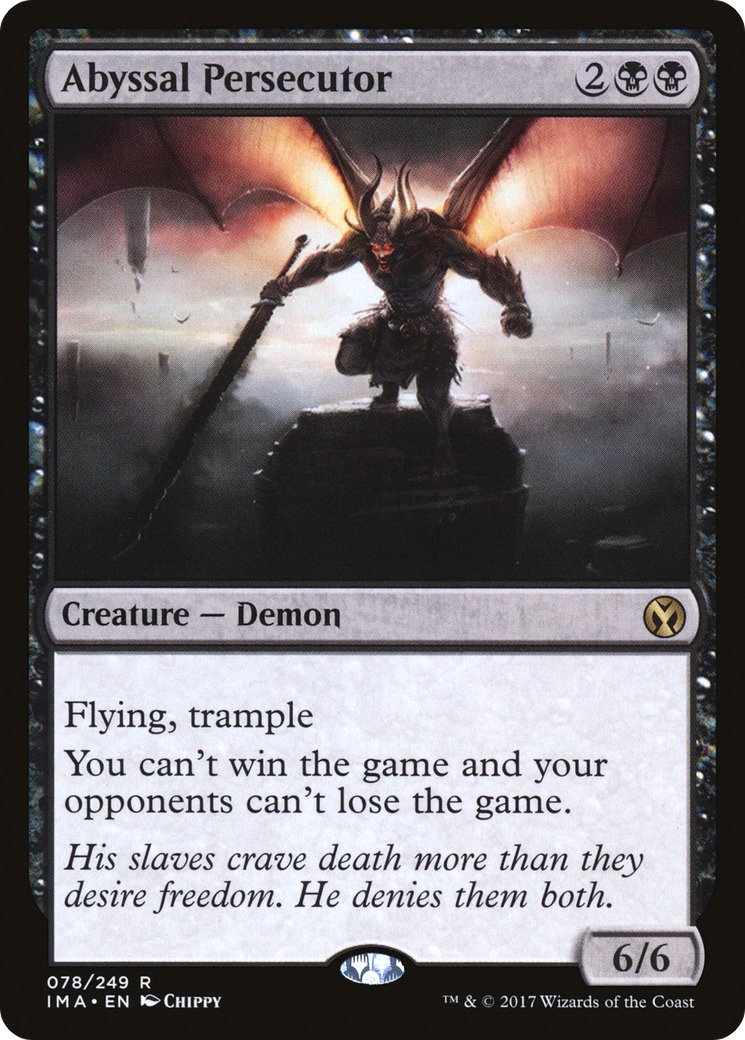 {R} Abyssal Persecutor [Iconic Masters][IMA 078]