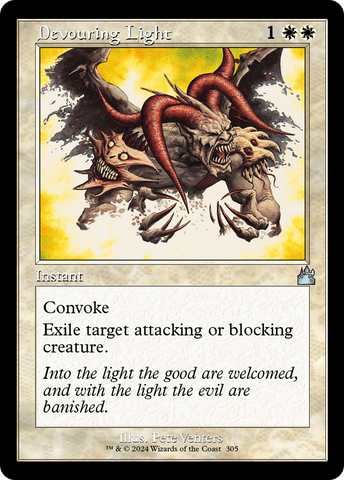 {C} Devouring Light (Retro Frame) [Ravnica Remastered][RVR 305]