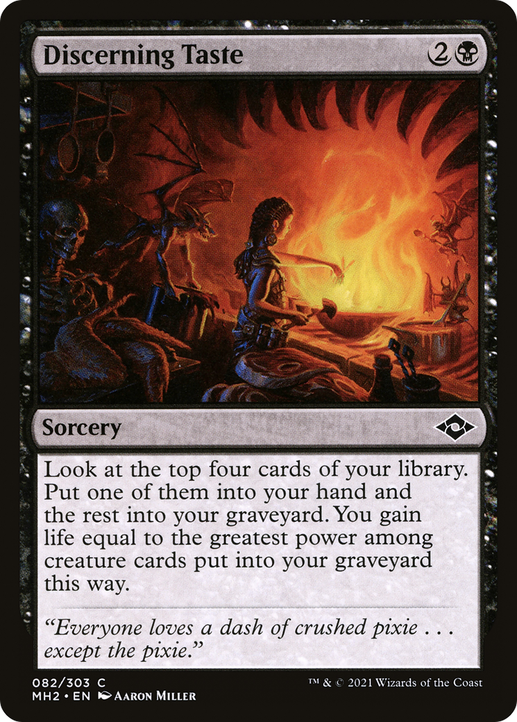 {C} Discerning Taste (Foil) [Modern Horizons 2] [MH2 082]