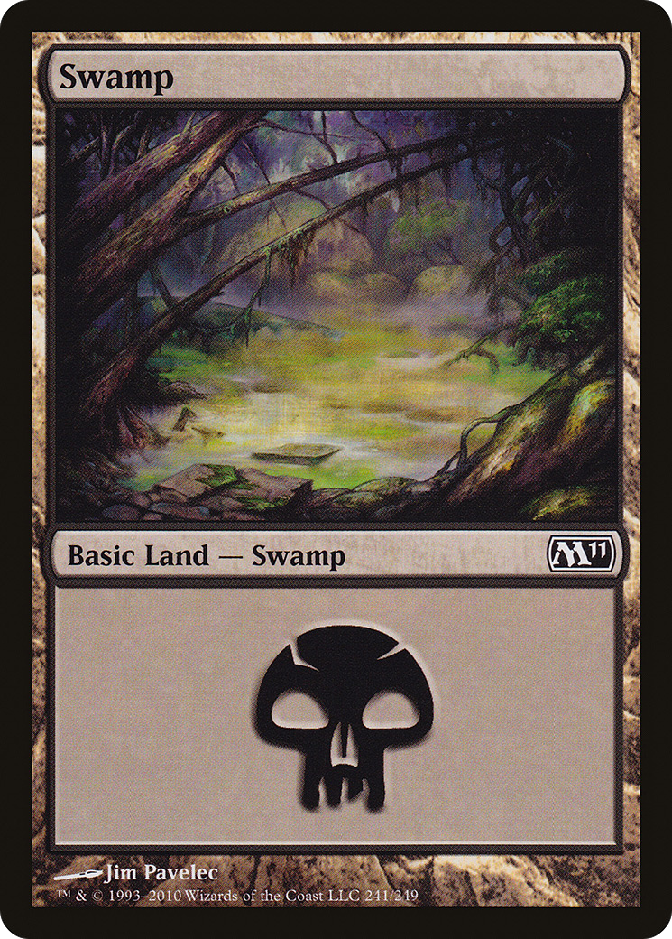 {B}[M11 241] Swamp (241) [Magic 2011]