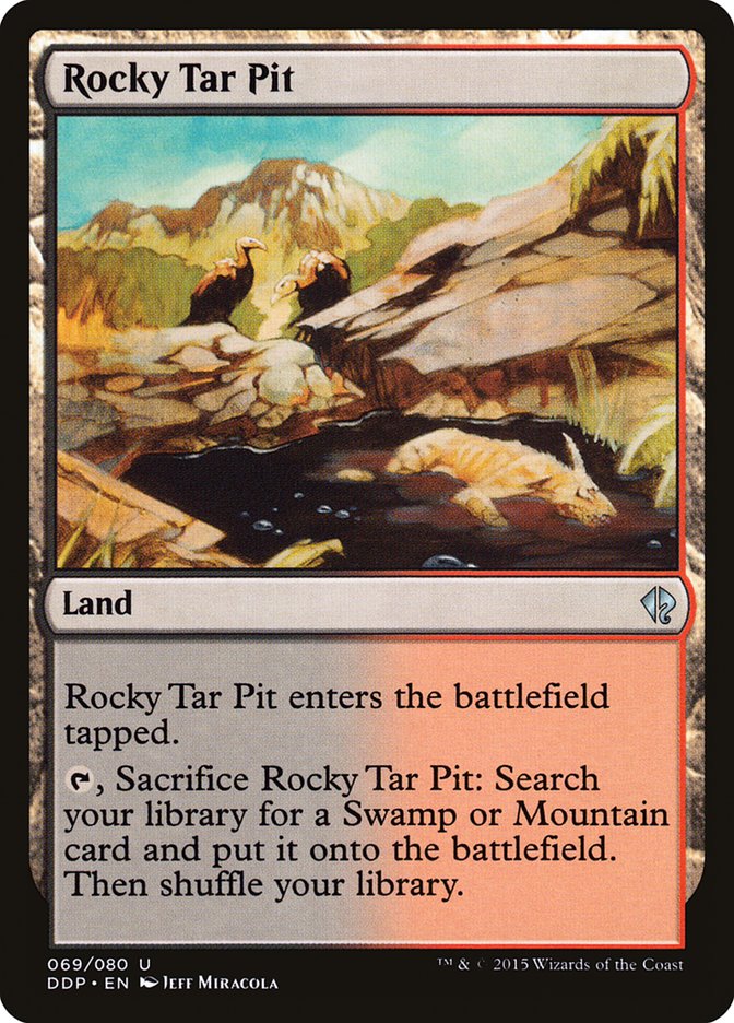 {C} Rocky Tar Pit [Duel Decks: Zendikar vs. Eldrazi][DDP 069]