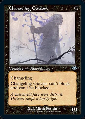 {C} Changeling Outcast (Retro Foil Etched) [Modern Horizons 2][RF ET MH1 012]