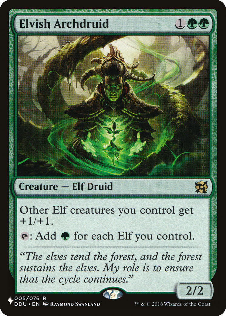 Elvish Archdruid [LIST 005/076]