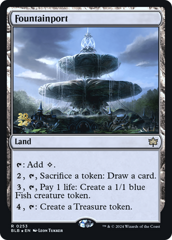 {@R} Fountainport [Bloomburrow Prerelease Promos][PR BLB 253]