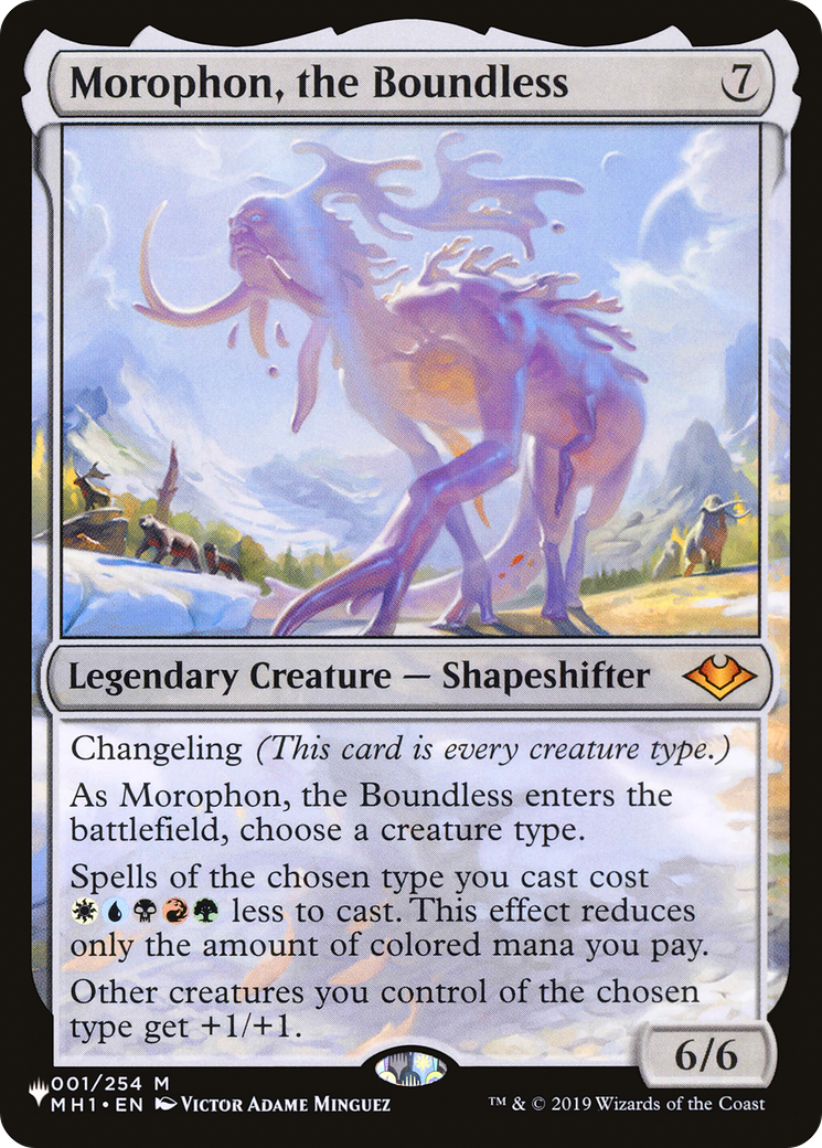 Morophon, the Boundless [LIST 001/254]