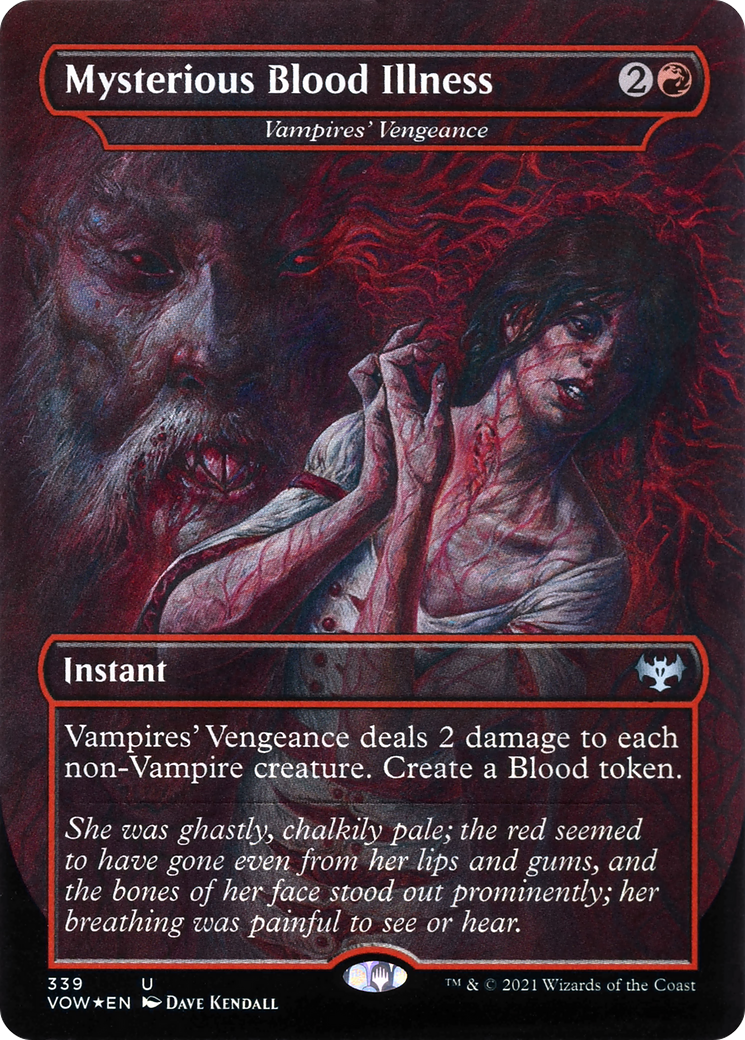 {C} Vampires' Vengeance - Mysterious Blood Illness [Innistrad: Crimson Vow][VOW 339]