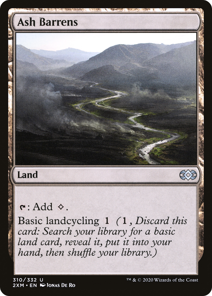{C} Ash Barrens [Double Masters][2XM 310]