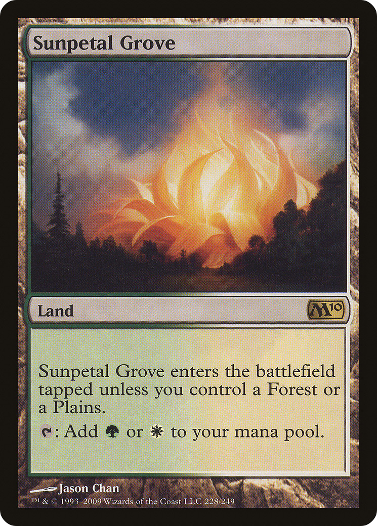 {R} Sunpetal Grove [Magic 2010][M10 228]