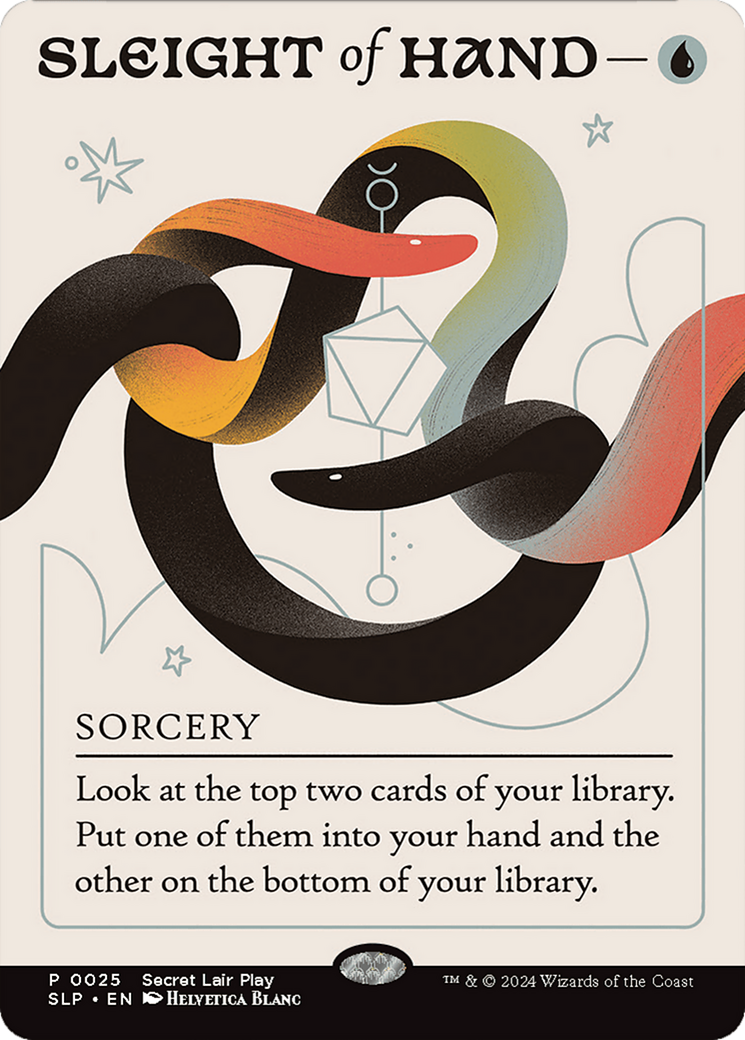 {R} Sleight of Hand [Pro Tour Promos][SLP 025]