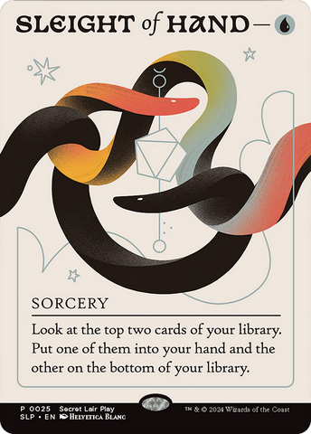 {R} Sleight of Hand [Pro Tour Promos][SLP 025]