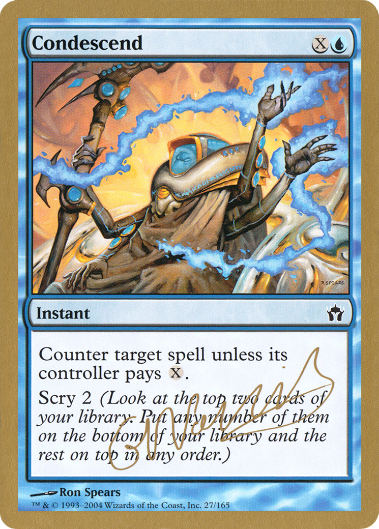 {C} Condescend (Gabriel Nassif) [World Championship Decks 2004][GB WC04 GN27]