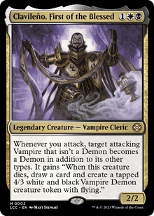 {R} Clavileno, First of the Blessed [The Lost Caverns of Ixalan Commander][LCC 002]