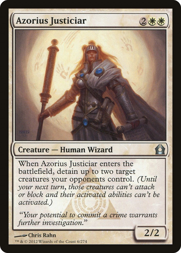 {C} Azorius Justiciar [Return to Ravnica][RTR 006]