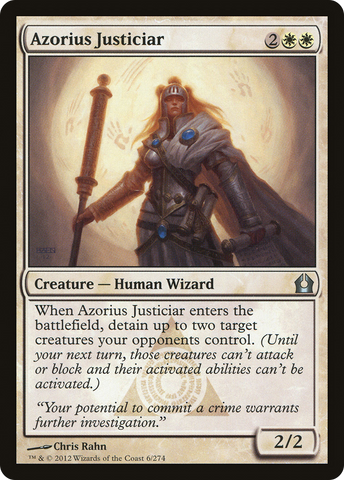 {C} Azorius Justiciar [Return to Ravnica][RTR 006]