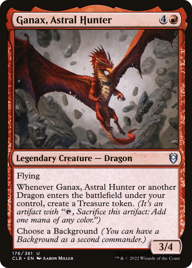 {C} Ganax, Astral Hunter [Commander Legends: Battle for Baldur's Gate][CLB 176]