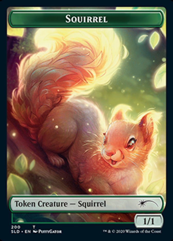 {C} Squirrel Token [Secret Lair Drop Series][SLD 200]
