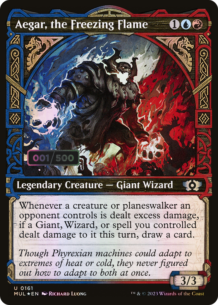 {C} Aegar, the Freezing Flame (Serialized) [Multiverse Legends][SR MUL 161]