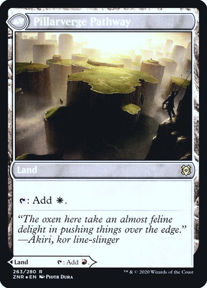 {R} Needleverge Pathway // Pillarverge Pathway [Zendikar Rising Prerelease Promos][PR ZNR 263]