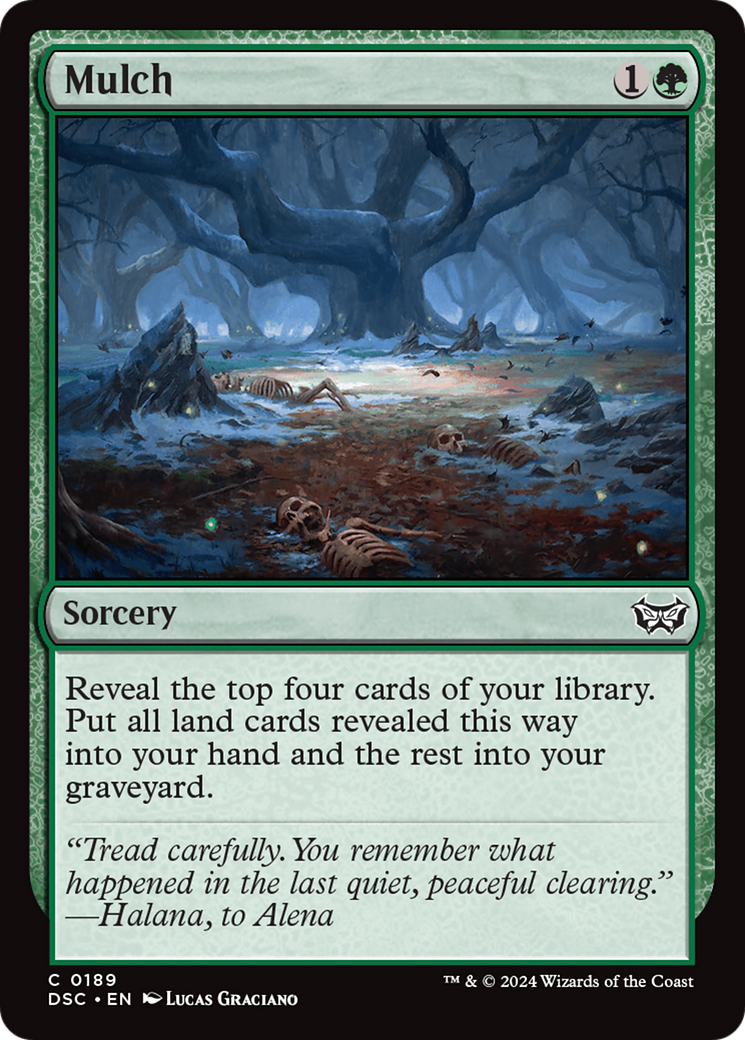 {C} Mulch [Duskmourn: House of Horror Commander][DSC 189]