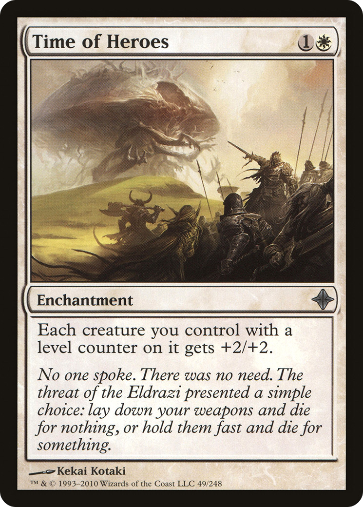 {C} Time of Heroes [Rise of the Eldrazi][ROE 049]