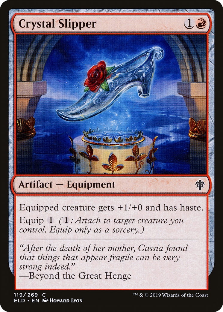 {C} Crystal Slipper [Throne of Eldraine][ELD 119]