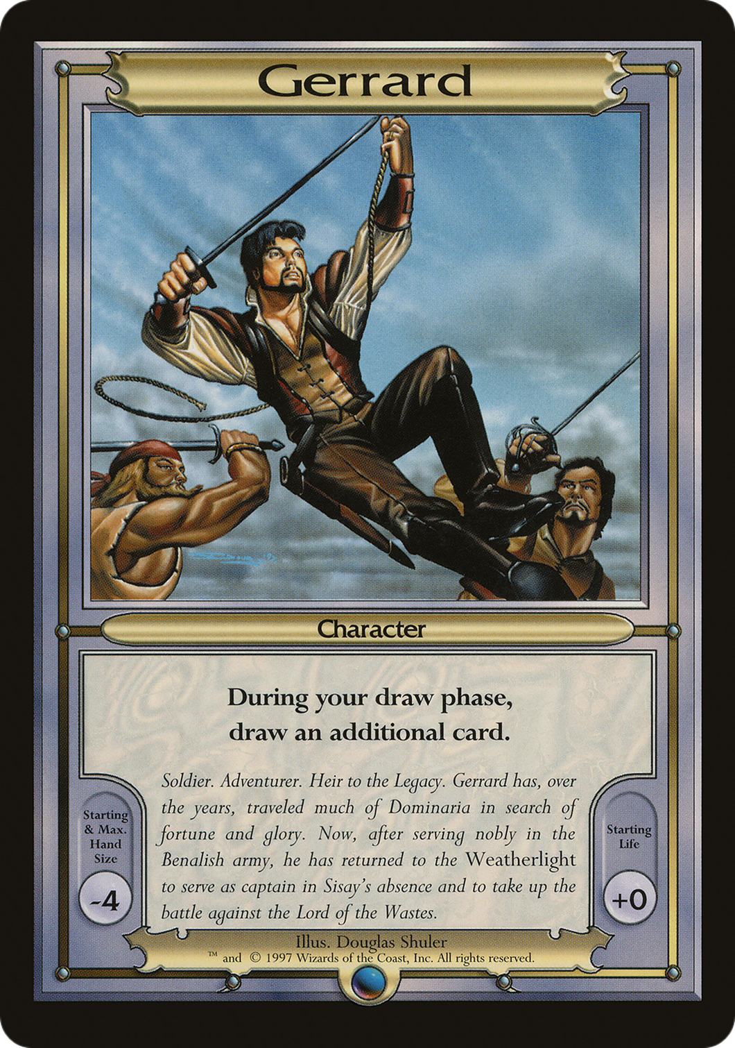 {O} Gerrard [Vanguard Series][OVR PA PVAN 102] - Misty Mountain Games