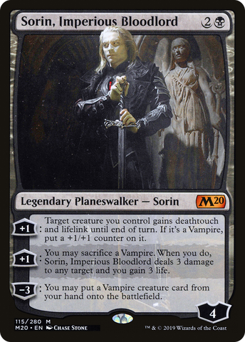 {R} Sorin, Imperious Bloodlord [Core Set 2020][M20 115]