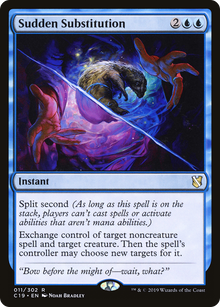 {R} Sudden Substitution [Commander 2019][C19 011] - Misty Mountain Games