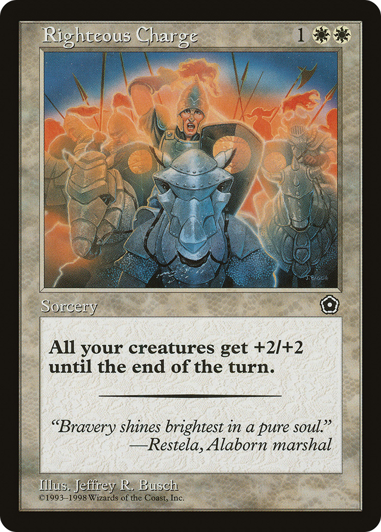 {C} Righteous Charge [Portal Second Age][PO2 020]