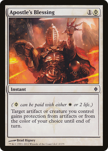 {C} Apostle's Blessing [New Phyrexia][NPH 002]